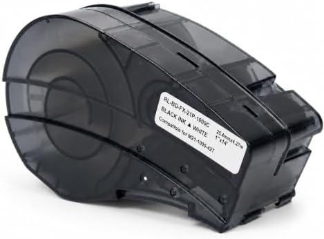 M21-1000-427 Self-Laminating Wire Labels for M210/M211/BMP21, 1'' x 14' by Unknown
