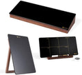 Yeoux Office Essential - Desktop Black Glass Whiteboard and Calendar Combination by Yeoux