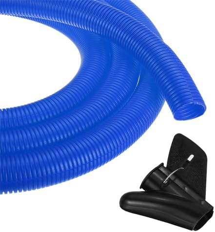 MECCANIXITY 1 1/2" 6.6ft Split Wire Loom Tubing w/Installation Tool Blue by MECCANIXITY