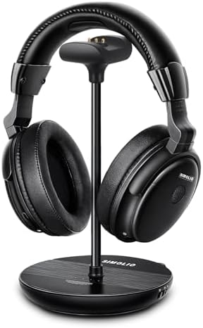 SIMOLIO Wireless TV Headphones for Seniors Hard of Hearing Bluetooth for PC by SIMOLIO