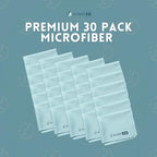 Sleep ZM 30 Pack Special Blue Light Glasses Microfiber Cleaning Cloths - Safe and Effective Cleans Lenses, Screens, Cameras, Eyeglasses, Cell Phone, LCD TV Screens and More (6X7) - Image 2