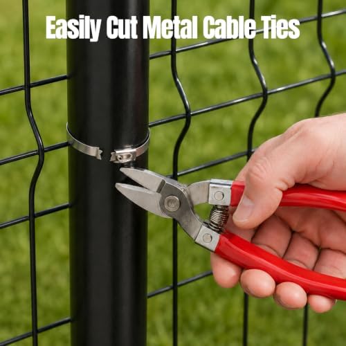 Stainless Steel Cable Tie Gun Kit with 150PCS Metal Zip Ties - Image 6