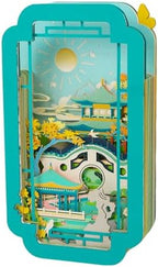 3D Art Calendar 2026,3D Memo Pad Creative Time Piece Calendar The Limit of Spring Day Rip Away Paper Carving Multi-color DIY Note by SIWEME
