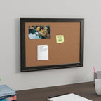 Staples Cork Bulletin Board, Black Frame, 2x1.5 Feet, Compact - Image 4
