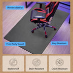 GORILLA GRIP Office Chair Mat for Hard Floors, Under Desk Rug, 58x46 Gray - Image 4