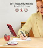 XooFly 3 in 1 Magnetic Wireless Charging Station for Apple Devices,15W - Image 3