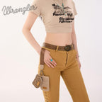 Wrangler Keychain Wristlet Wallets for Women Western Dual Pouch Wristlet Credit Card Holder Wallet - Image 2