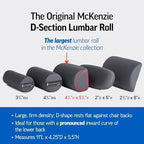 OPTP The Original McKenzie D-Section Lumbar Roll – Large, Firm Density - Image 5