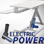 VIVO White 36 inch Electric Desk Converter, DESK-VE36W - Image 4