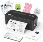 Labeer Bluetooth Thermal Shipping Label Printer, Wireless 4x6 Printer Black by Unknown