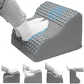Foot Rest for Under Desk with Massage Dots, 3-Tier Foot Stool, Grey by FFOGH