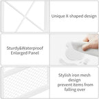 Printer Stand for Desk, Desktop Printer Stand Shelf Organzier for Home Office, for Above and Under Desk, Fax Machine Copier Scanner, White - Image 7