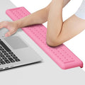 Leolee L-Shaped Desk Long Wrist Rest Elbow 60CM, Pink Arm Rest for Desk by Leolee
