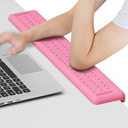 Leolee L-Shaped Desk Long Wrist Rest Elbow 60CM, Pink Arm Rest for Desk by Leolee