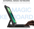IP68 Waterproof Case Compatible with iPad Air 11-in. M3/M2 4th/5th Gen A3226/7 A2902/3 w/ [Pencil Holder] Kickstand Lanyard Shock-Dust-Proof Full-Sealing Cover Compatible with Magic Keyboard - Image 4