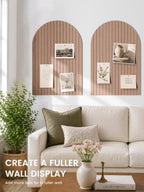 Large Arched Felt Bulletin Board 35.4''×23.6'', Boho - Image 4