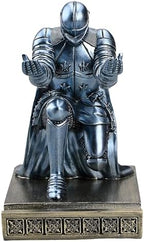 Windbreaker Soldier Knight Pen Holder Personalized Desk Accessory Blue - Image 2