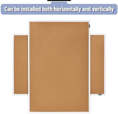 Mr. Pen- Cork Board, 24”x36”, White Frame, Cork Bulletin Board - Image 5