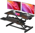 32" Standing Desk Converter, Quick Sit to Stand Desk Riser by JYLHJOYSEEKER