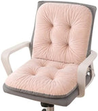 Office Chair Cushion Desk Seat Pad with Back Support for Dorm Chairs by Gujuja