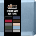 GORILLA GRIP Cushioned Antifatigue Kitchen Mat for Floor, 24x17, Sky Blue by GorillaGrip
