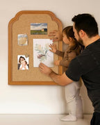Cork Bulletin Board, 17.7"*23.6" Pin Board for Walls, Decorative Hanging Message Board for Home Office School - Memos, Notes, Photos, Vision Board(BN-4560) - Image 7