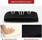 BestOffice Ergonomic Office Chair | Mid-Back Swivel Desk Chair | Red - Image 6