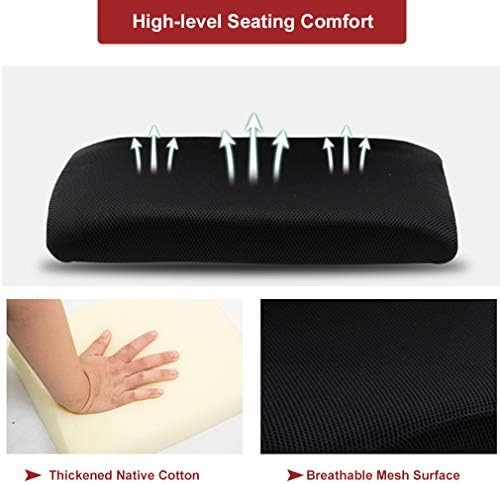 BestOffice Ergonomic Office Chair | Mid-Back Swivel Desk Chair | Red - Image 6