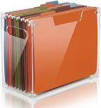 Novabright 1 Pack Acrylic File Organizer, Letter, 12.2"L x 5.51"W x 9.84"H by Unknown