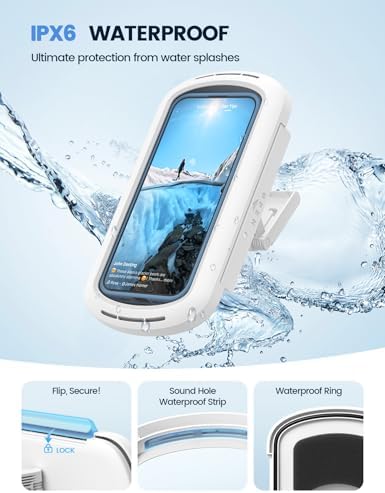 Lamicall Showerr Phone Holder + Cord Organizer Clips - Image 3