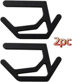 Desk Bag Hook Fits 25mm Tabletop Slide On Purse Backpack Hanger, White - Image 2