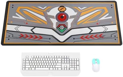 Mouse pad - Evangelion EVA Unit Inspired Futuristic Eye Design, Large 35.4"x15.7" by TREASURECASE
