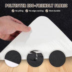 Office Chair Mat - for Hardwood Floors, Large Non-Slip Easy-Clean Floor Protection Blanket (Black, “60 x 48in”). - Image 7