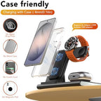 Wireless Charger for Samsung Charging Station, Foldable & Nightlight - Image 5
