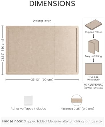Fluxynara 35.4" x 23.6" Bulletin Board, Taupe - Image 2