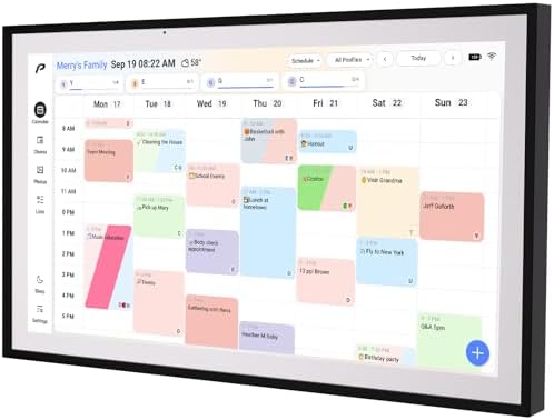 Pronext Digital Calendar, 15.6" Wall Planner & Chore Chart, Event Planner by PRONEXT