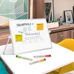 Double-Sided Magnetic White Board with Stand, 18" x 14" - Image 5