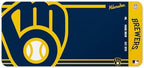 SOAR MLB Official Established Primary Logo Wordmark Home Office Desk Pad Mouse Pad Mat 35" x 16" (Milwaukee Brewers, Milwaukee Brewers) - Image 2