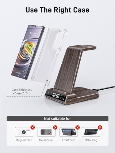 Wireless Charger for Samsung, Android Charger for Samsung Galaxy S25 Ultra - Image 6