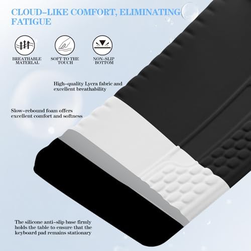 Ergonomic Keyboard Stand with Wrist Rest, Computer Wrist Support Pad - Image 6