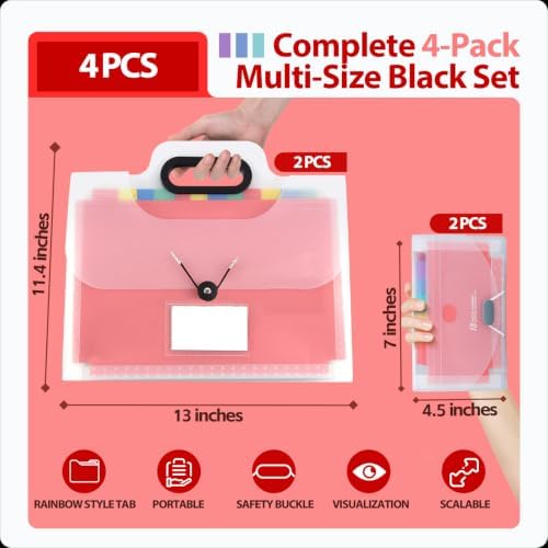 4 Pack File Folder Set - Image 2