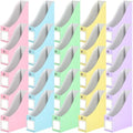 Pasimy 25 Pcs Cardboard Magazine File Holder Magazine Organizer Book Bin by Pasimy