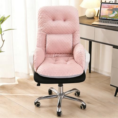 Office Chair Cushions with Armrest，Non-Slip Rocking Chair Pad with High Back Support for Dining Dorm Floor Car Office Patio - Image 6