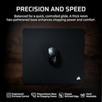 Corsair MM PRO Control Cloth Large Gaming Mouse Pad – Black - Image 2
