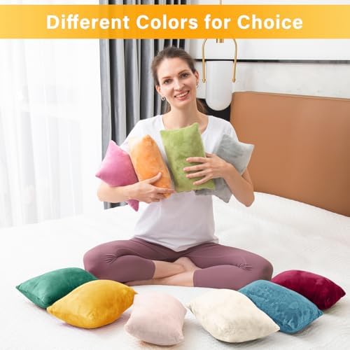 1 MIDDLE ONE 2 Pack Small Pillow, Memory Foam Mini Pillow 11 X 7 Inches for Travel, Sleeping, Nap and Neck, Knee, Lumbar Support, Tiny Cushion for Pet, Dogs (Golden Yellow) - Image 6
