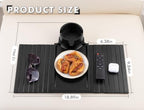 GHKINMAL 2 Packs Couch Arm Tray,Clip on Sofa Table,Fits Arm 6.3" Over,Black - Image 5