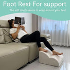Version that Modern Pouf Ottoman,Relax Stool,Floor Poufs for Couch - Image 5