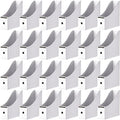 Thenshop 24 Pcs Magazine Files Cardboard Holders,Classic,White by Thenshop