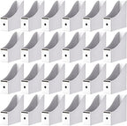 Thenshop 24 Pcs Magazine Files Cardboard Holders,Classic,White by Thenshop