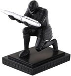 Knight Pen Holder Desk Organizers and Accessories as Gift Black by Amoysanli